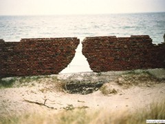 Wall at the Baltic Sea